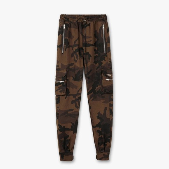 Represent Other - Represent Military Cargo Pants Brown Camo Men’s Small